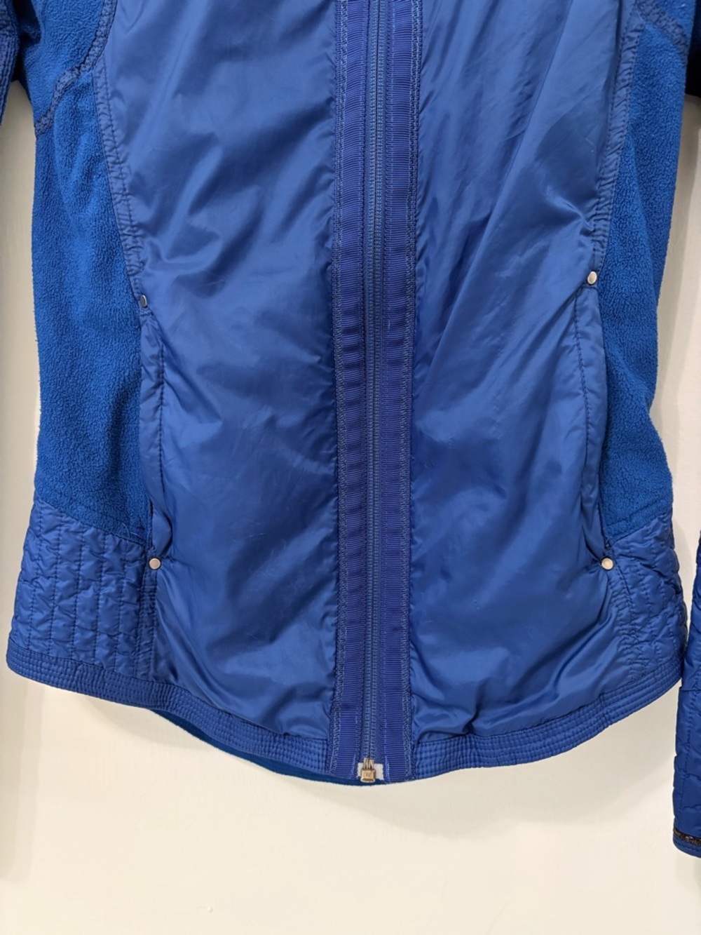 Lululemon Bundle Up Jacket Sz 6 Limitless Blue EUC - Picture 3 of 9